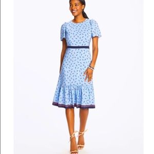 Draper James 100% silk dress. New with tags, size 12.